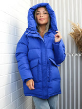 2023 New Winter Women Mid-long Parkas Jackets Casual Thick Warm Hooded Pattern Coat Female Winter Outwear Jacket parkas