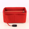 2023 New Women Make up Organizer Felt Insert Bag For Handbag Travel Inner Purse Portable Cosmetic Bags Fit Various Brand Bags