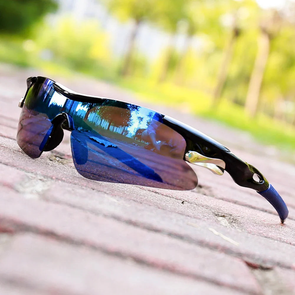 2023 Outdoor Sport Cycling Sunglasses UV400 Mountain Bike Bicycle Glasses Men Women Hiking Running Windproof