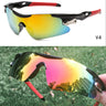 2023 Outdoor Sport Cycling Sunglasses UV400 Mountain Bike Bicycle Glasses Men Women Hiking Running Windproof