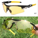 2023 Outdoor Sport Cycling Sunglasses UV400 Mountain Bike Bicycle Glasses Men Women Hiking Running Windproof