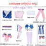 2023 Snow Miku Cosplay Costume Wigs Lolita Cute Dress Hat Headwear Wig Anime Miku Christmas Winter Snow Outfits Mikuu Dress