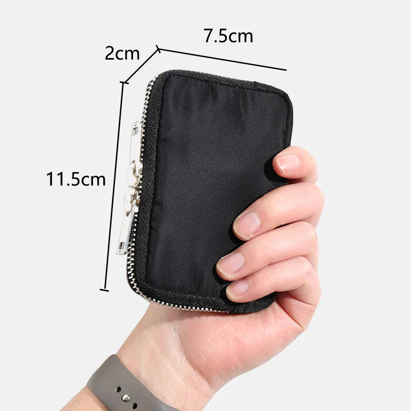 2023 Zipper Wallet Male Small Money Purses Men's Short Thin Credit Card Clip Wallet Fashion Brand Ladies Card Bag for Women 2021