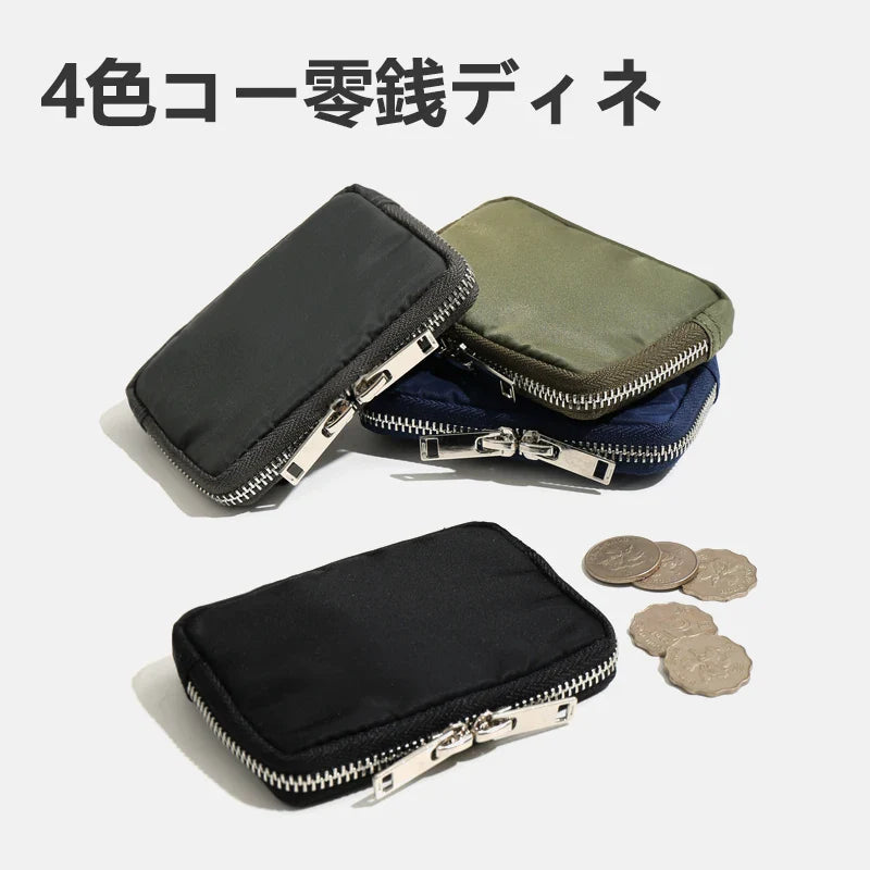 2023 Zipper Wallet Male Small Money Purses Men's Short Thin Credit Card Clip Wallet Fashion Brand Ladies Card Bag for Women 2021