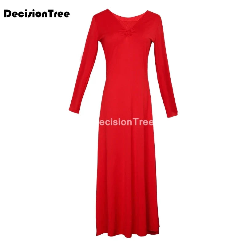 2023 ballroom waltz modern dance dress  ballet dance competition dresses standard ballet red dancing clothes long tango dress