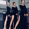 2023 ballroom waltz modern dance dress  ballet dance competition dresses standard ballet red dancing clothes long tango dress