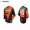 2023 custom moto MTB Motocross jersey enduro maillot ciclismo downhill Motorcycle Bike Jersey BMX DH cycling bicycle jersey