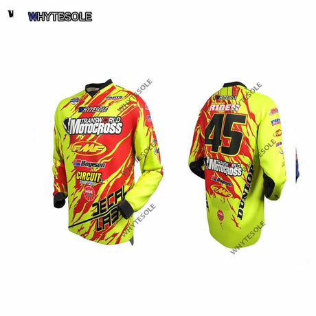 2023 custom moto MTB Motocross jersey enduro maillot ciclismo downhill Motorcycle Bike Jersey BMX DH cycling bicycle jersey