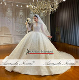 2024 Amanda Novias Original Design Luxury Wedding Dress NS4715