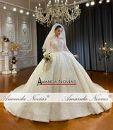 2024 Amanda Novias Original Design Luxury Wedding Dress NS4715