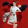 2024 GuoChao Modern Chinese  Dress for Girls Cheongsam A-line Dress Women Qipao Traditional Chinese Improved Cheongsam Dress