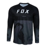 2024 Men's Downhill Jersey Fox teleyi Mountain Bike Mtb Shirts Offroad Dh Motorcycle Motocross Sportwear Bicycle Racing Cycling