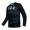 2024 Men's Downhill Jersey Fox teleyi Mountain Bike Mtb Shirts Offroad Dh Motorcycle Motocross Sportwear Bicycle Racing Cycling