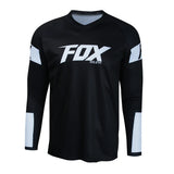 2024 Men's Downhill Jersey Fox teleyi Mountain Bike Mtb Shirts Offroad Dh Motorcycle Motocross Sportwear Bicycle Racing Cycling