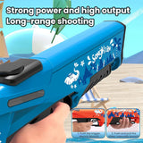 2024 New All Electric Water Gun Children's Automatic Water Storage Toy Summer Gun Beach Household Sand Playing Water Toy