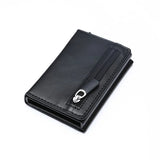 2024 New Customized Name Wallet RFID Smart Wallet Credit Card Holder Aluminium Card Hold Men Wallet Minimalist Coin Pocket Purse