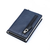 2024 New Customized Name Wallet RFID Smart Wallet Credit Card Holder Aluminium Card Hold Men Wallet Minimalist Coin Pocket Purse