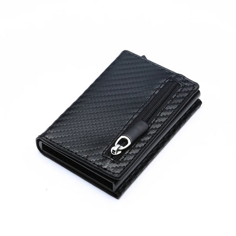 2024 New Customized Name Wallet RFID Smart Wallet Credit Card Holder Aluminium Card Hold Men Wallet Minimalist Coin Pocket Purse