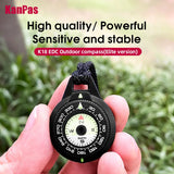 2024 New Kanpas EDC outdoor compass with luminous /High Quality compass / Outdoor compass / Adventure compass / K18 / K25