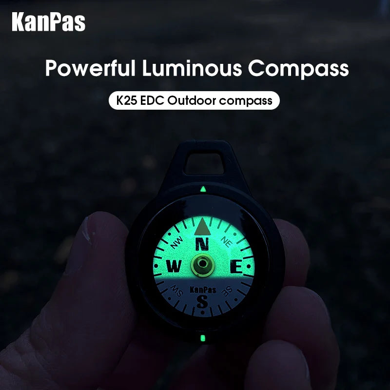 2024 New Kanpas EDC outdoor compass with luminous /High Quality compass / Outdoor compass / Adventure compass / K18 / K25