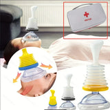 2024 New Respiratory Trainer Suffocation First Aid Mask Artificial Cardiopulmonary Resuscitation Training User Safety Survival