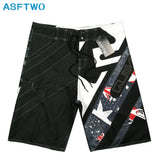 2024 New men's swimming trunks swimming board shorts beach running shorts Surfing Bermuda board shorts swimsuit beach pants leis