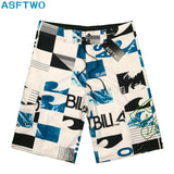 2024 New men's swimming trunks swimming board shorts beach running shorts Surfing Bermuda board shorts swimsuit beach pants leis