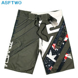 2024 New men's swimming trunks swimming board shorts beach running shorts Surfing Bermuda board shorts swimsuit beach pants leis