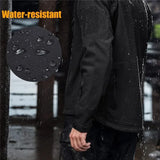 2024 Outdoor Military Man Coat Jackets Tactical Shark Skin Fleece Warm Waterproof SoftShell Jackets for Men