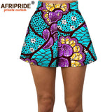 2024 Summer Women Beach Shorts Private Custom Casual Short Pants 100% Cotton Batik Print Pattern African Shorts A722108