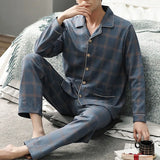 2024 Winter Men Fleece Casual Long Sleeve Pajamas Set Coral Velvet Cute Cartoon Sleepwear Couple Plush Thicken Warm Homewear