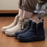 2024 Winter Snow Boots Thick Bottom Side Chain Warm Comfortable Snow Boots for Women Women’s  Fashion Botas Mujer