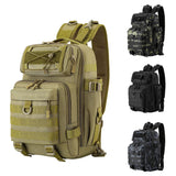 20L Fishing Backpacks Tactical Assault Bag Military Pack Sling Bag Army Molle for Outdoor Hiking Camping Hunting Backpack Chest