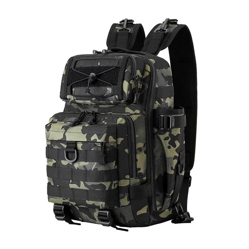 20L Fishing Backpacks Tactical Assault Bag Military Pack Sling Bag Army Molle for Outdoor Hiking Camping Hunting Backpack Chest