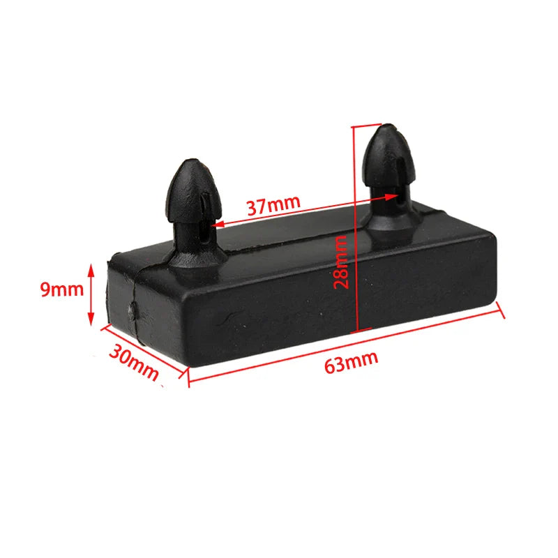 20PCS Plastic End Caps Side and Center Bed Slats Holders Connector Securing Accessories For Wooden Single Double King Size Beds