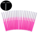 20Pcs Disposable Mini Eyebrow Brushes Brow Lift Tool Brow Perm Brush Eyelash Cromb for Lash Extension Accessories Makeup Tools