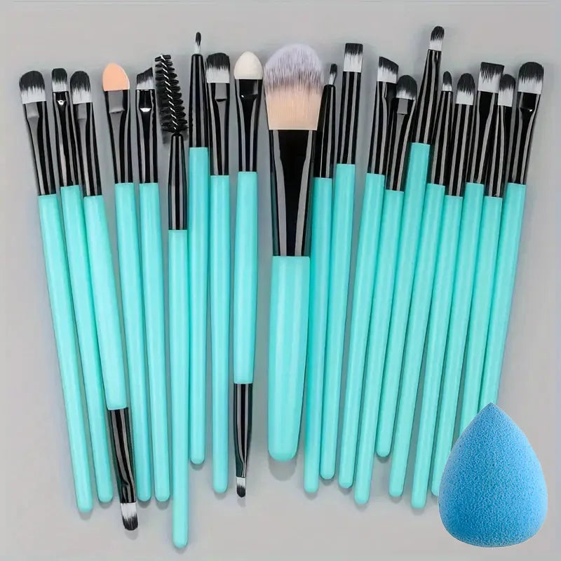 20Pcs Soft Makeup Brushes Set for cosmetics Foundation Blush Loose Powder Brush Eyeshadow Women Beauty Blending Makeup Tools