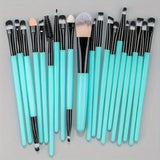 20Pcs Soft Makeup Brushes Set for cosmetics Foundation Blush Loose Powder Brush Eyeshadow Women Beauty Blending Makeup Tools