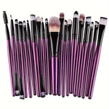 20Pcs Soft Makeup Brushes Set for cosmetics Foundation Blush Loose Powder Brush Eyeshadow Women Beauty Blending Makeup Tools