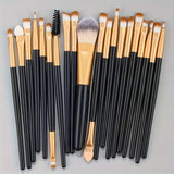 20Pcs Soft Makeup Brushes Set for cosmetics Foundation Blush Loose Powder Brush Eyeshadow Women Beauty Blending Makeup Tools