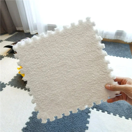 20pcs Activities Mat For Baby Soft Plush Kids Carpet   Children's Play Rugs Toys EVA Foam Babies Puzzle Interlock Floor Mats 30*