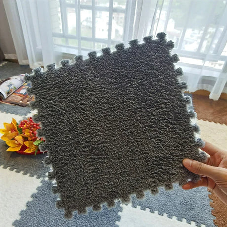 20pcs Activities Mat For Baby Soft Plush Kids Carpet   Children's Play Rugs Toys EVA Foam Babies Puzzle Interlock Floor Mats 30*