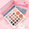 23 Colors Eyeshadow Palette Pearly Matte Earth Color Eyeshadow Portable Long Lasting Highlight Blush Palette Eye Shadow Makeup