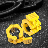 25/28/30mm Barbell Clamp Collars Quick Release Pair of Locking Professional Weight Barbell Collar Clip for Weightlifting Workout