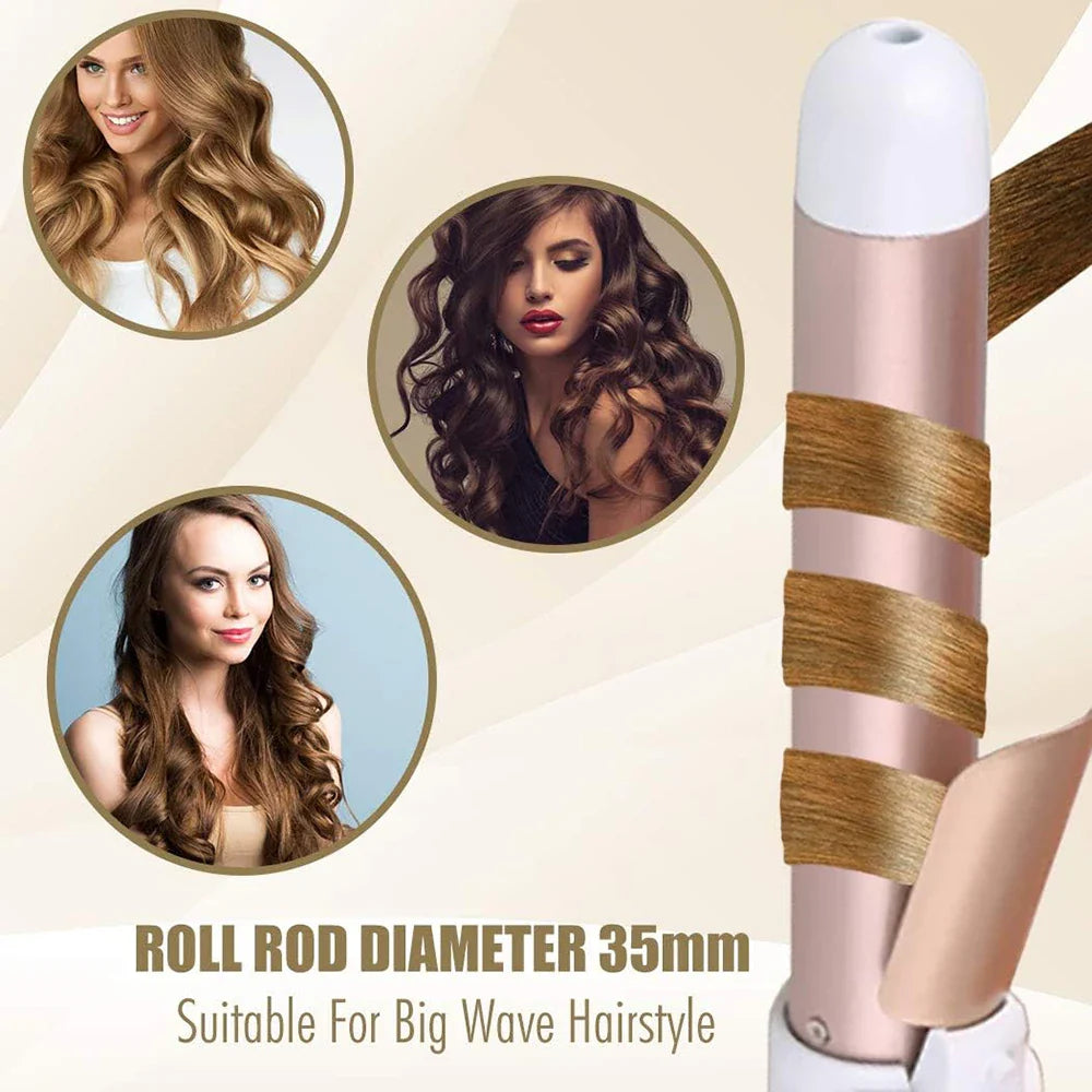 25/28/32mm Ceramic Barrel Hair Curlers Automatic Rotating Curling Iron For Hair Iron Curling Wands Waver Hair Styling Appliances