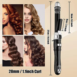 25/28/32mm Ceramic Barrel Hair Curlers Automatic Rotating Curling Iron For Hair Iron Curling Wands Waver Hair Styling Appliances