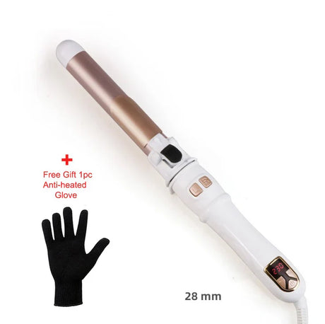 25/28/32mm Ceramic Barrel Hair Curlers Automatic Rotating Curling Iron For Hair Iron Curling Wands Waver Hair Styling Appliances