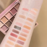 25 Color Eyeshadow Palette Waterproof Glitter Matte Shimmer Eye Pigment Earthy Pearly Eyeshadow Portable Eyes Makeup Cosmetics