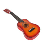 25 Inch Basswood Acoustic Guitar 6 Strings Guitarra with Pick Strings Mini Ukulele Accessories Musical Instrument Gifts