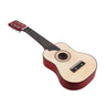 25 Inch Basswood Acoustic Guitar 6 Strings Guitarra with Pick Strings Mini Ukulele Accessories Musical Instrument Gifts